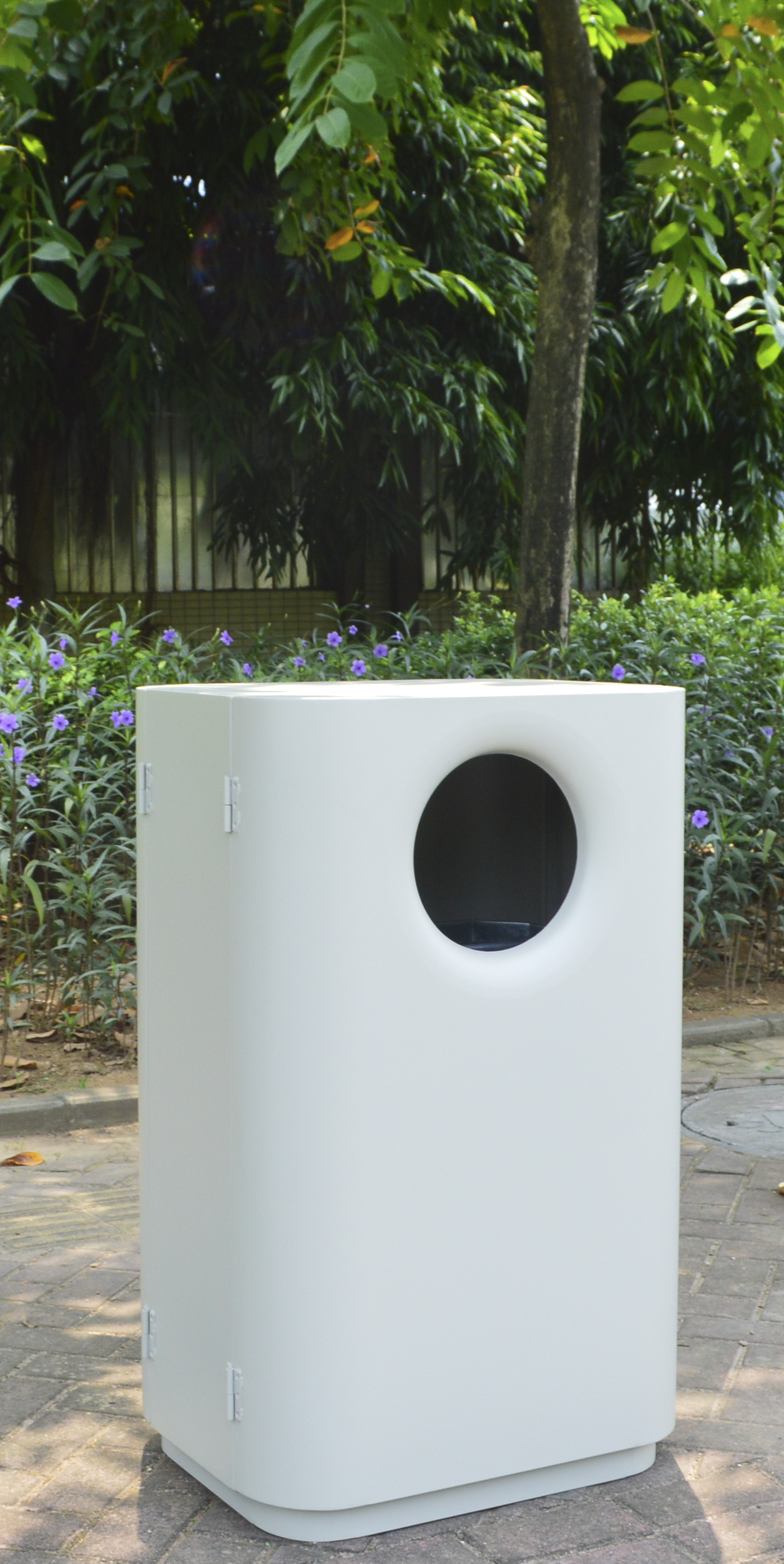 Poubelle extérieure de style européen pour jardin (HW-514)